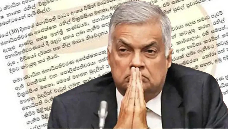 ජනාධිපතිට විරුද්දව පැමිණිලි කෙරේ..