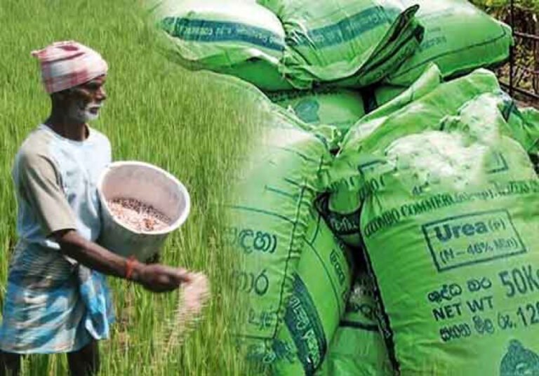 වැඩිකළ පොහොර සහනාධාරය ලබන සඳුදා සිට