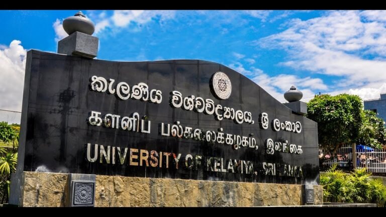 කැලණිය සරසවියේ නේවාසිකාගාර ගොඩනැගිල්ලකින් වැටී සිසුවෙක් මරුට